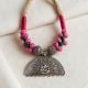 Handcrafted Jewelry Ganesha Pendant Beaded Necklace